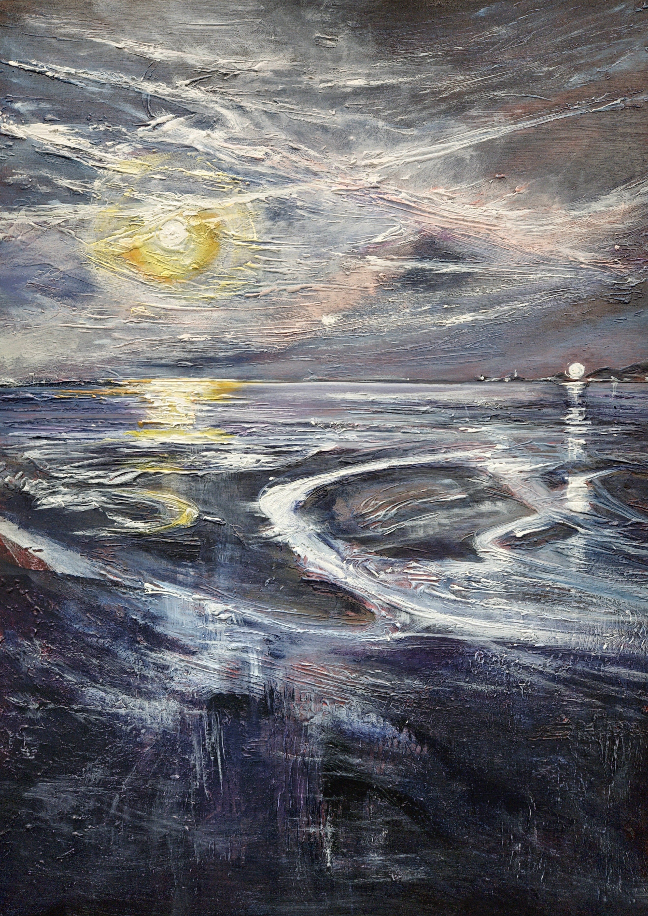 Moonlight over Mumbles - Ltd Edition Fine Art Print