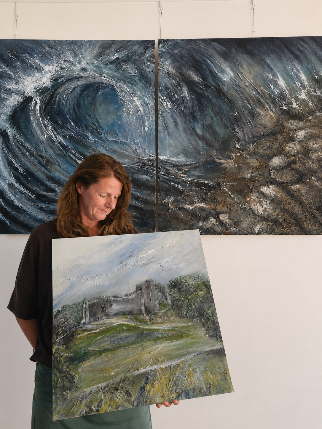 Understanding My Process Through Oystermouth Castle
