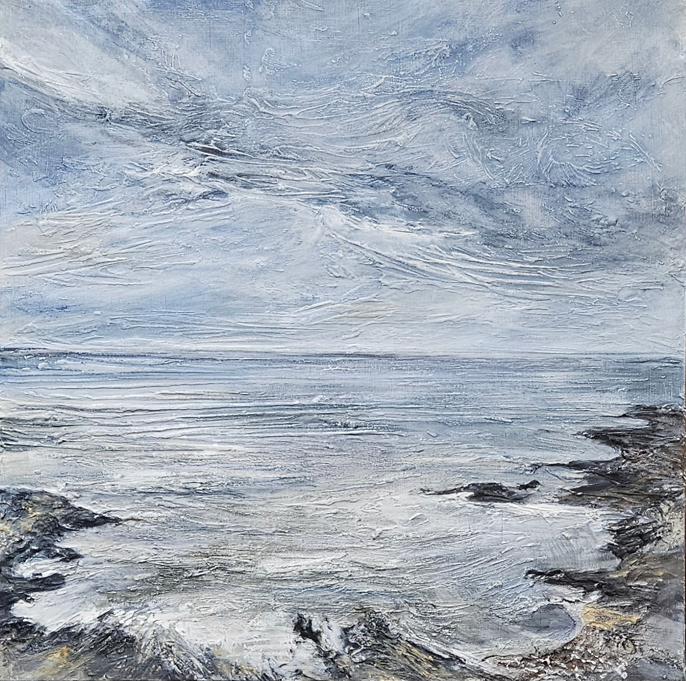 Limeslade, Icy Winds and Cool Blues