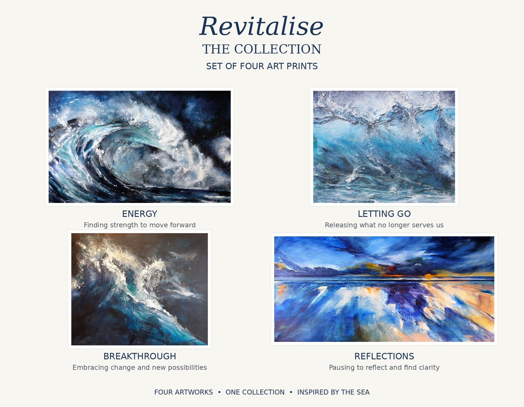 The Revitalise Collection - Set of Four Prints